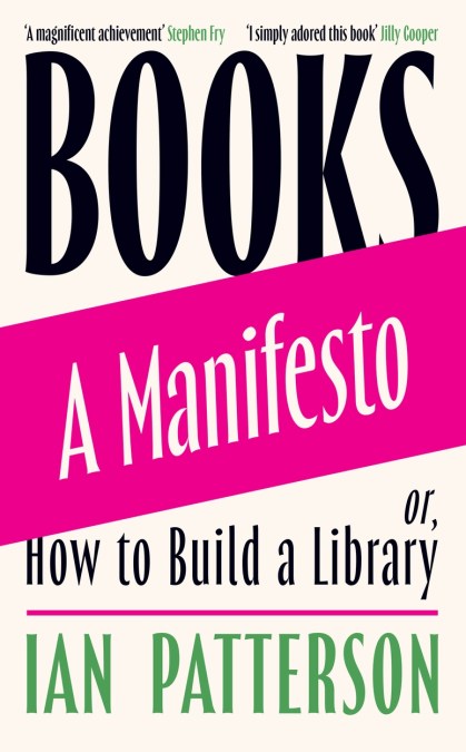 Books – A Manifesto